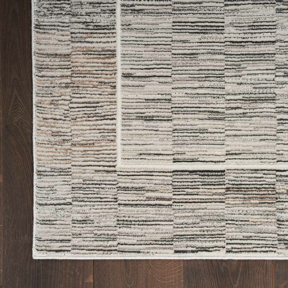 Nourison rug Desire DSR02 CHAGY CHARCOAL GREY 5X7 099446128874 CR