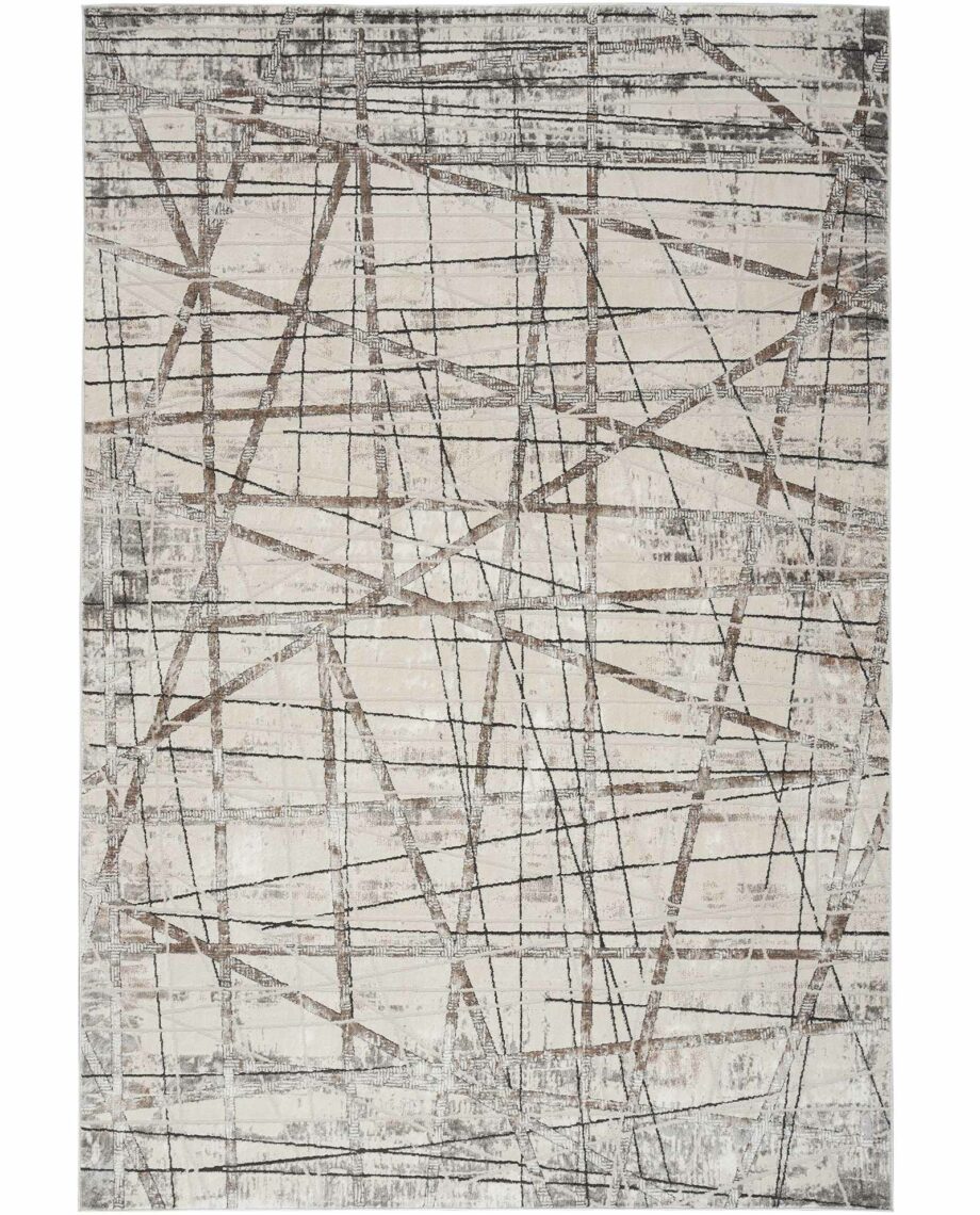Nourison rug Desire DSR03 GRSIL GREY SILVER 5X7 099446129130