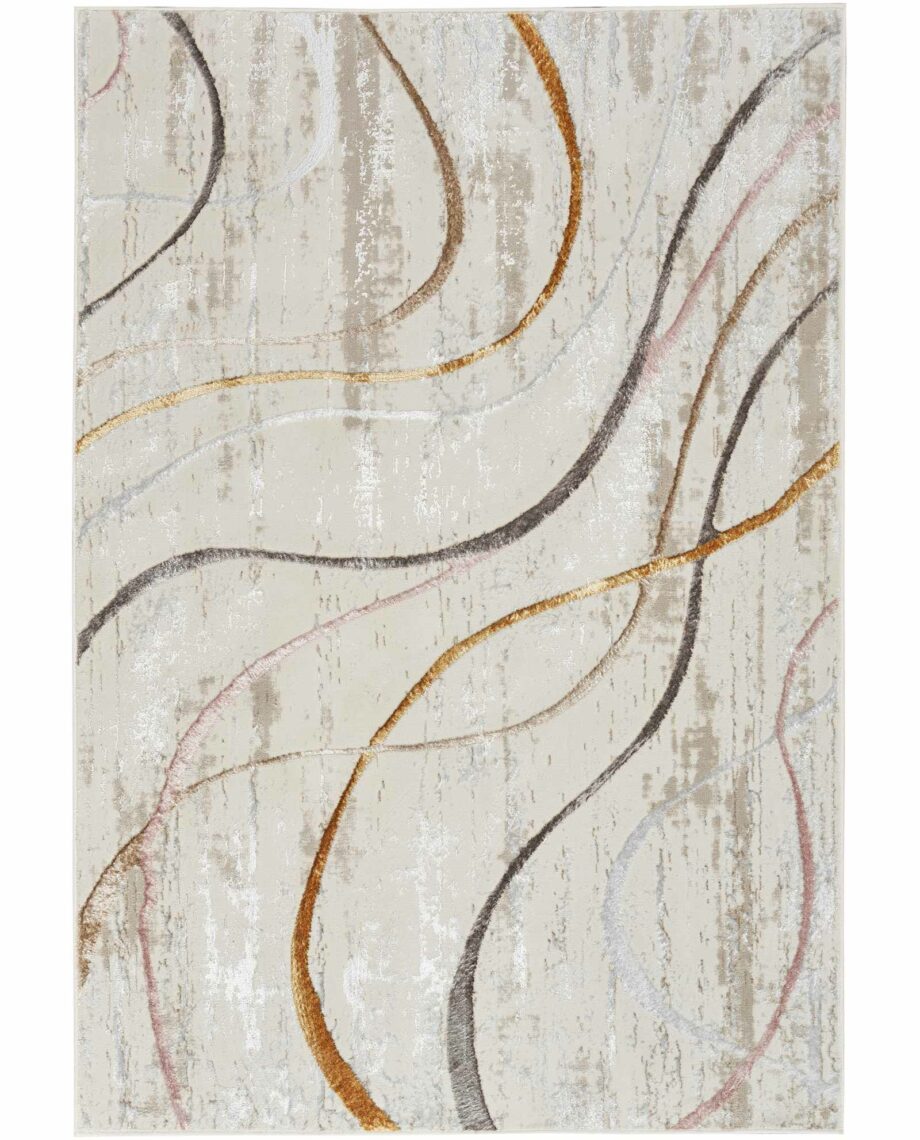 Nourison rug Glitz GLZ01 IVMTC IVORY MULTICOLOR 5X7 099446133175