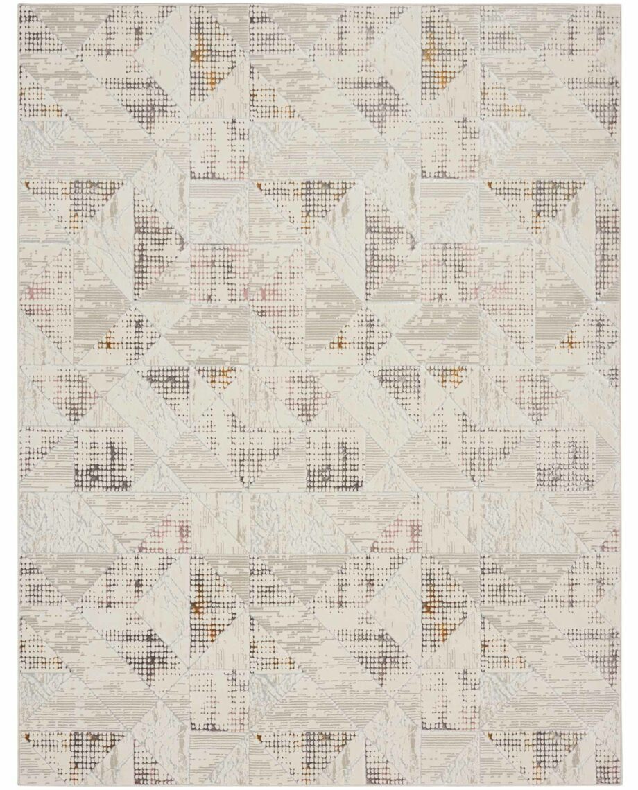 Nourison rug Glitz GLZ04 IVMTC IVORY MULTICOLOR 8x10 099446134424