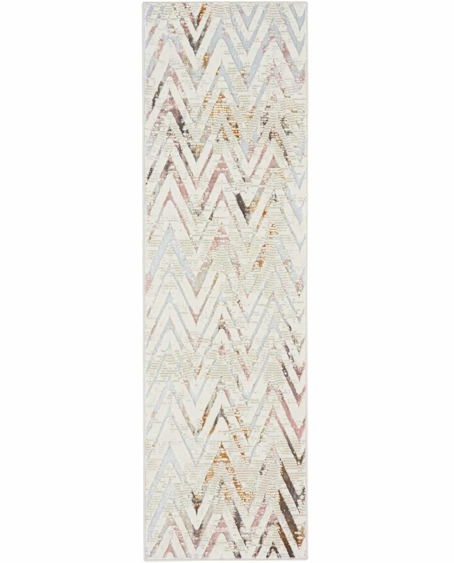 Nourison rug Glitz GLZ05 MULTI MULTICOLOR 2x8 099446134479