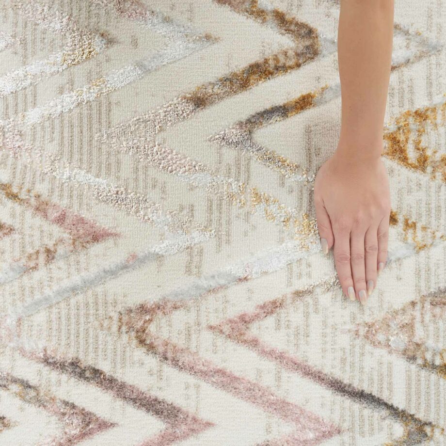 Nourison rug Glitz GLZ05 MULTI MULTICOLOR 5X7 099446134523 HAND