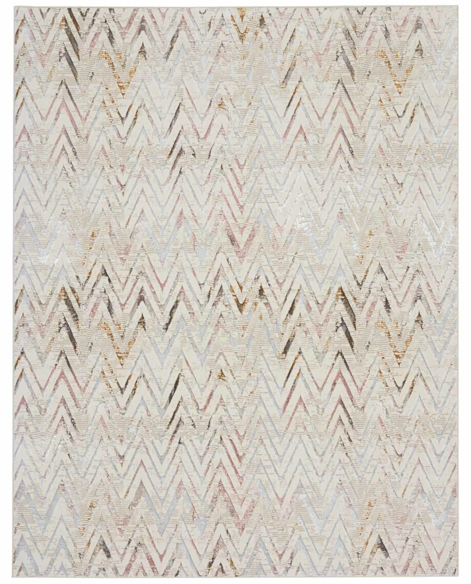 Nourison rug Glitz GLZ05 MULTI MULTICOLOR 8x10 099446134486