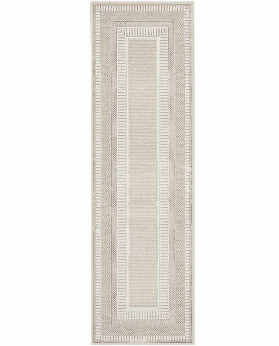 Nourison rug Glitz GLZ07 IVORY 2x8 099446134585