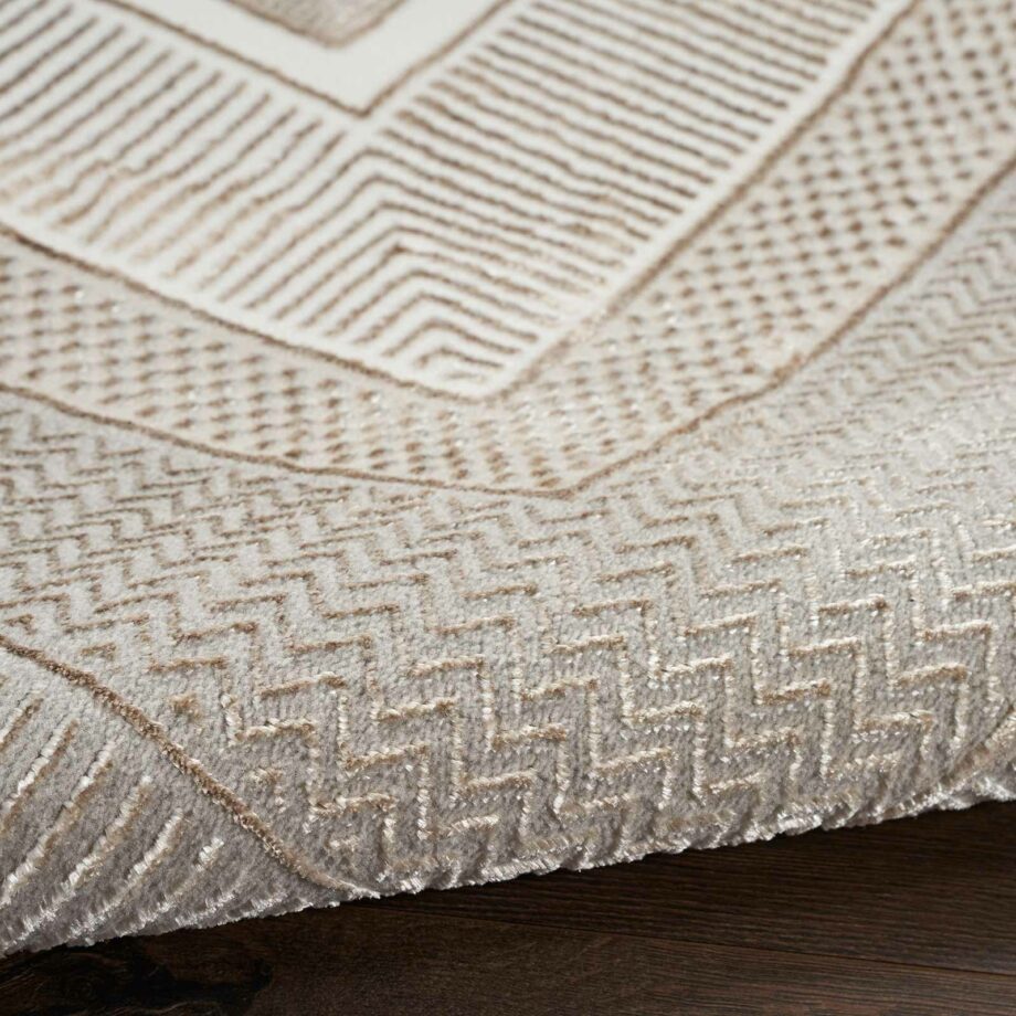 Nourison rug Glitz GLZ07 IVORY 5X7 099446134622 TX01