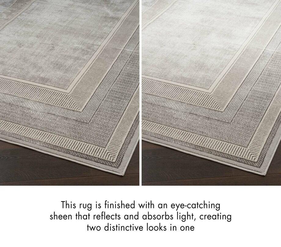 Nourison rug Glitz GLZ07 SILVR SILVER 5x7 099446911759 LIGHT DARK TX03