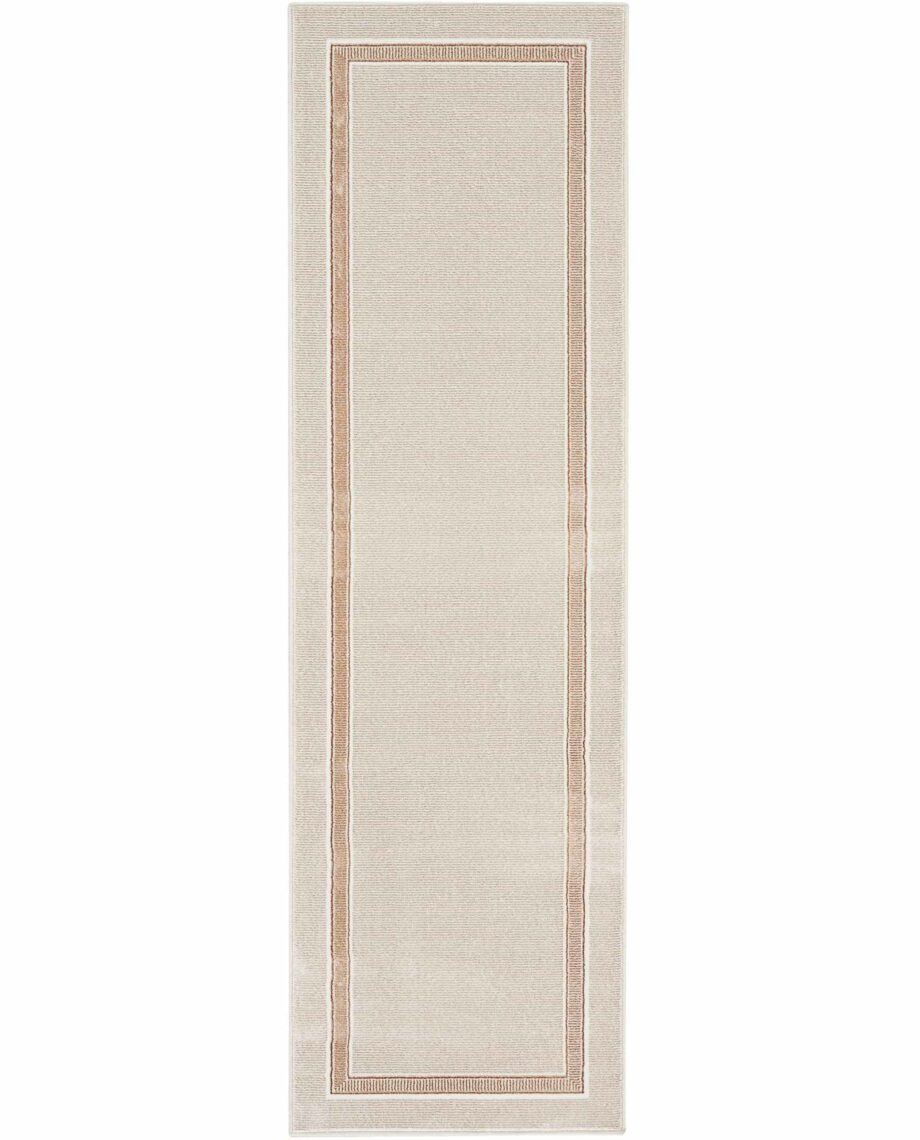 Nourison rug Glitz GLZ08 IVCRM IVORY CREAM 2x8 099446134653