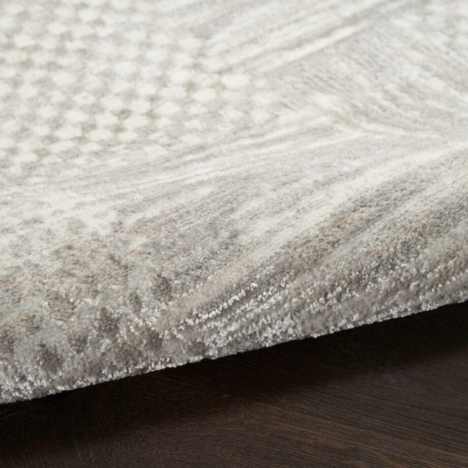 Nourison rug Glitz GLZ09 SILGY SILVER GREY 5x7 099446904041 TX01