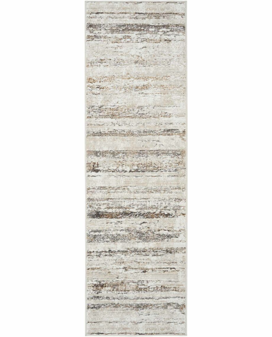 Nourison rug Glitz GLZ10 CRMGY CREAM GREY 2x8 099446911988