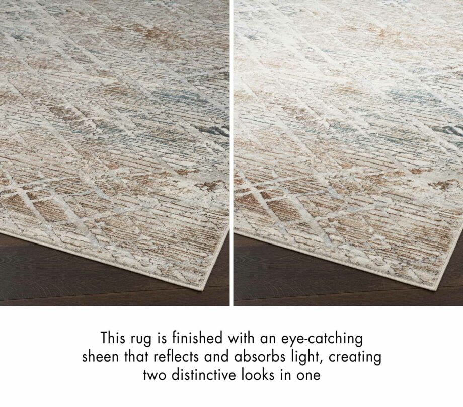 Nourison rug Glitz GLZ11 GRYMT GREY MULTICOLOR 5x7 099446912022 LIGHT DARK TX03