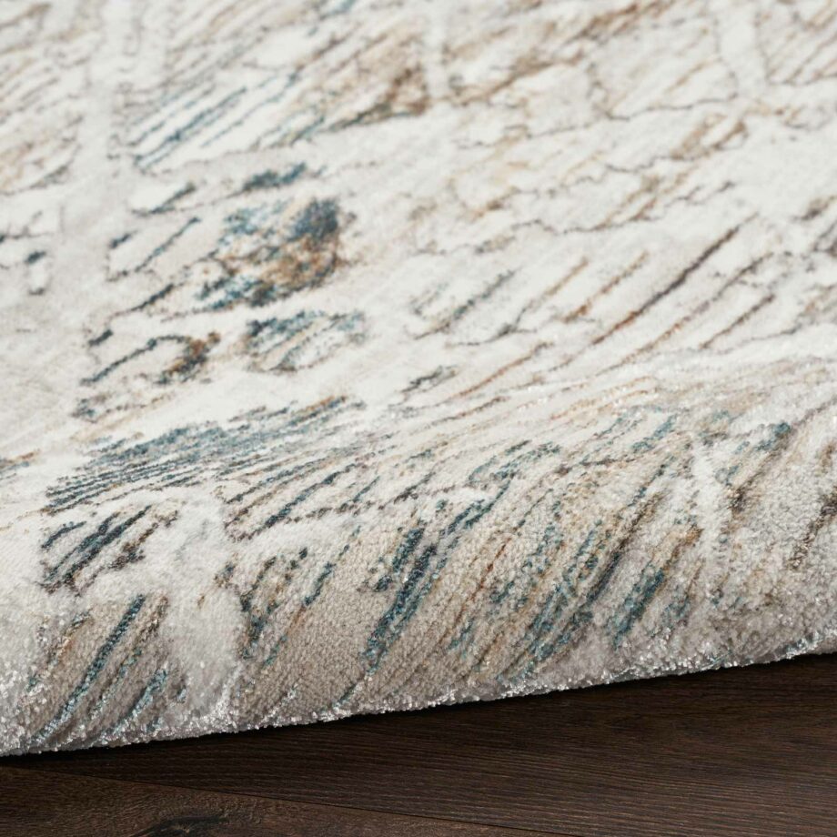 Nourison rug Glitz GLZ11 GRYMT GREY MULTICOLOR 5x7 099446912022 TX01