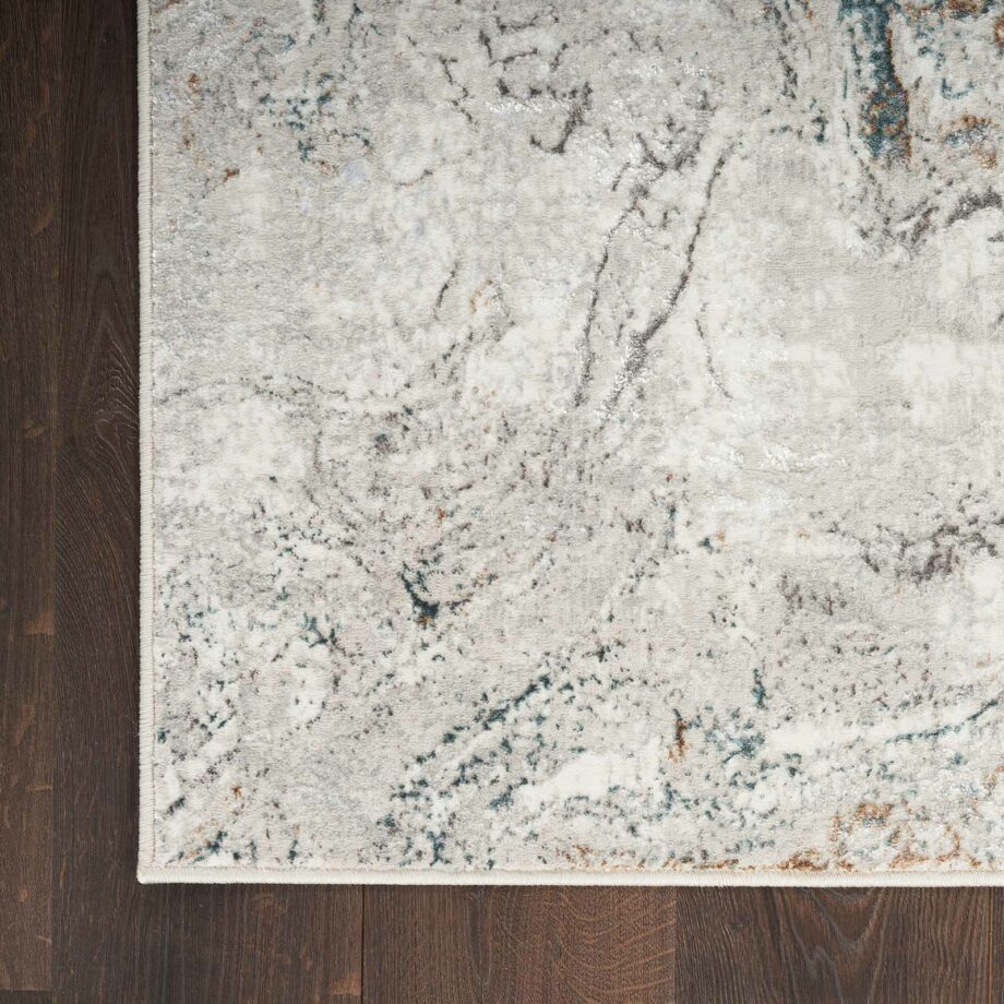 Nourison rug Glitz GLZ20 GRYMT GREY MULTICOLOR 5x7 099446951090 CR