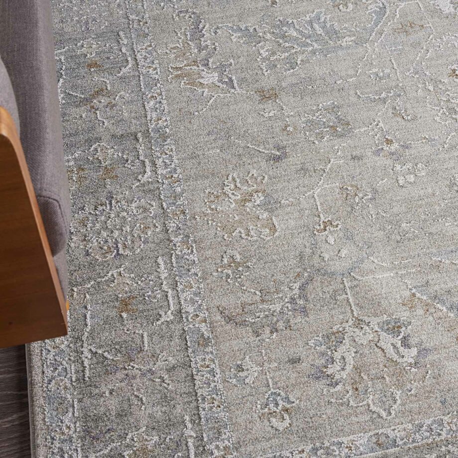 Nourison rug Infinite IFT01 LTGRY LIGHT GREY 5x8 099446805072 interior 2