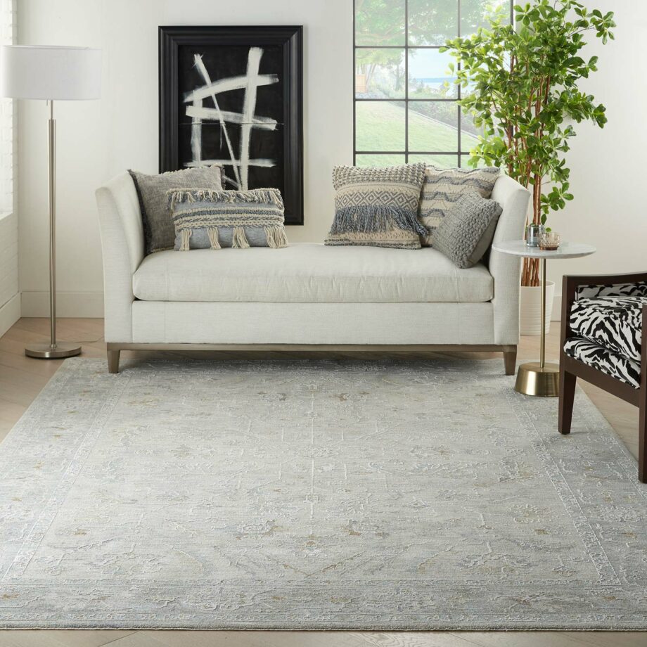Nourison rug Infinite IFT01 LTGRY LIGHT GREY 8x10 099446805089 interior 3
