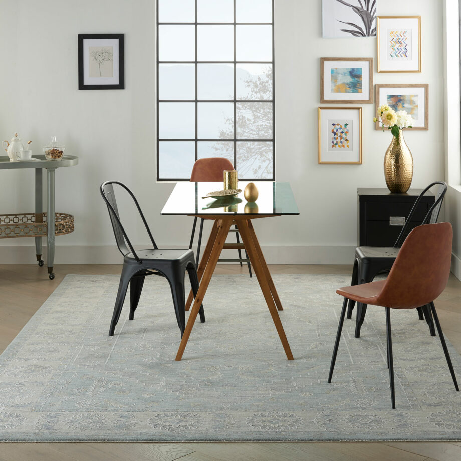 Nourison rug Infinite IFT02 BLUE 8X10 099446805553 interior 3