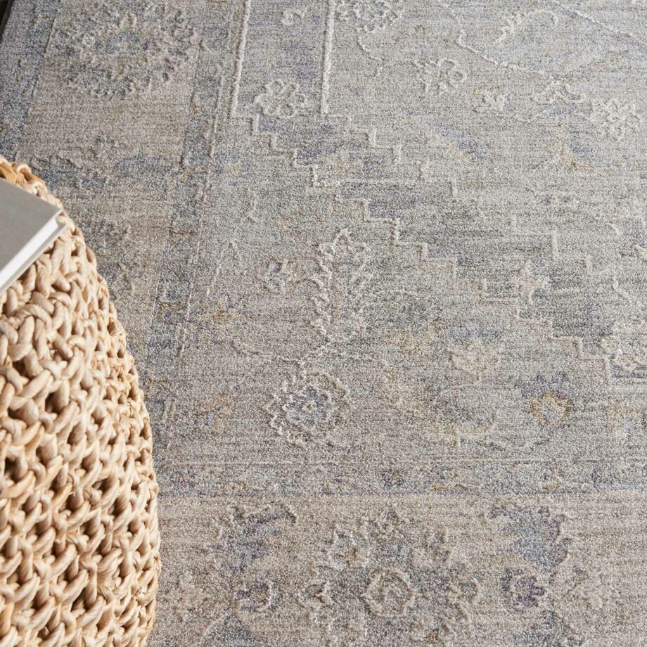 Nourison rug Infinite IFT02 GREY 5x8 099446805485 interior 2