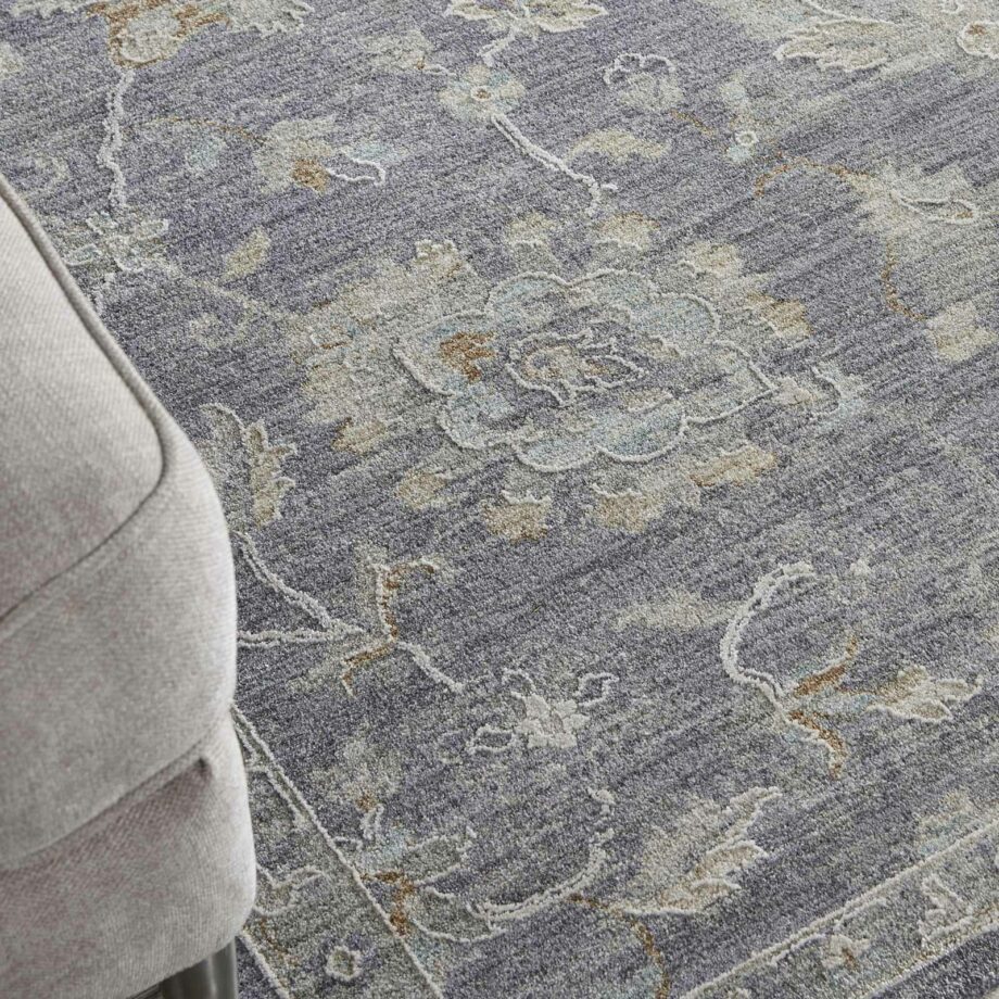 Nourison rug Infinite IFT04 CHARC CHARCOAL 5x8 099446805799 interior 2