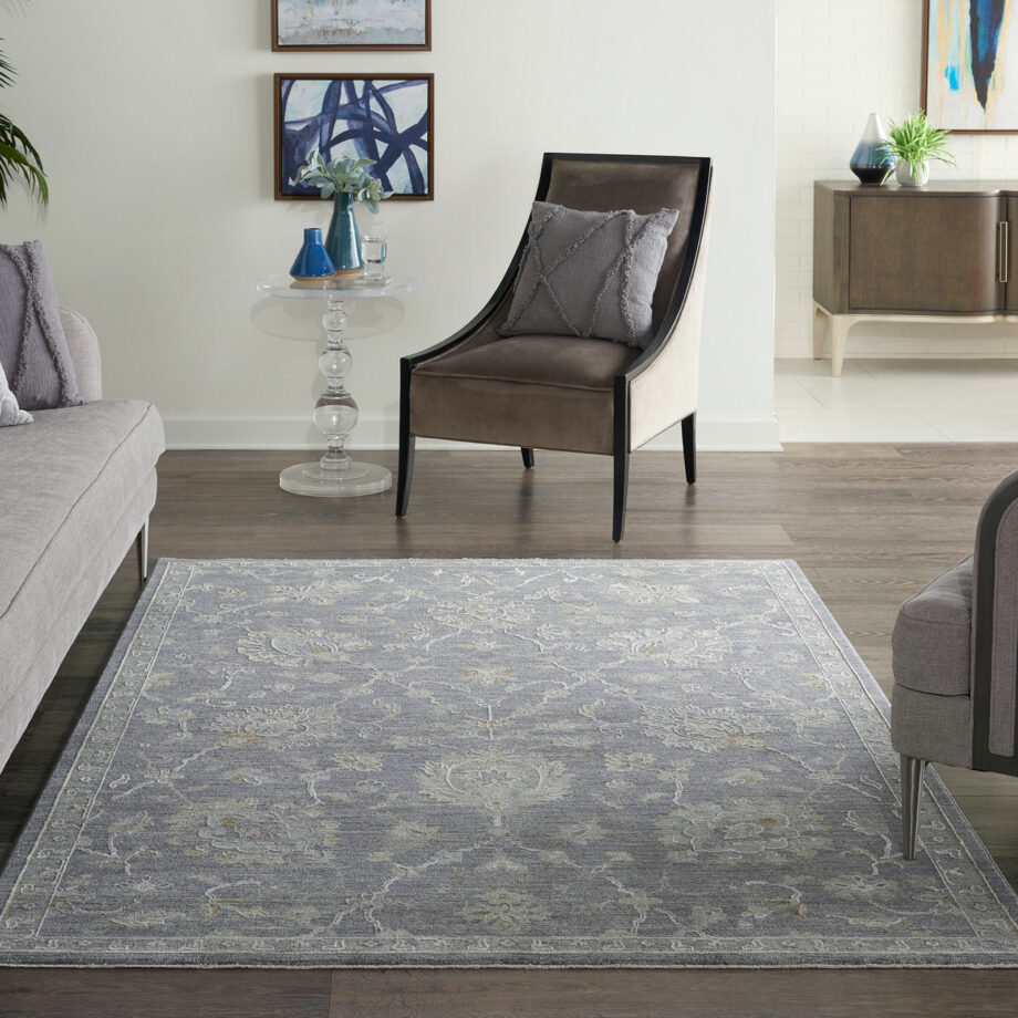Nourison rug Infinite IFT04 CHARC CHARCOAL 5x8 099446805799 interior 3