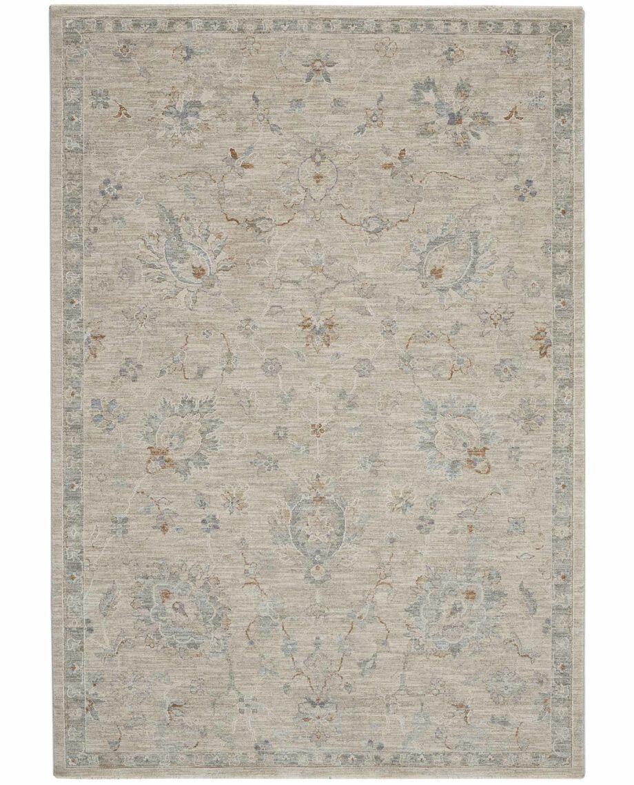 Nourison rug Infinite IFT04 LTGRY LIGHT GREY 5x8 099446805744