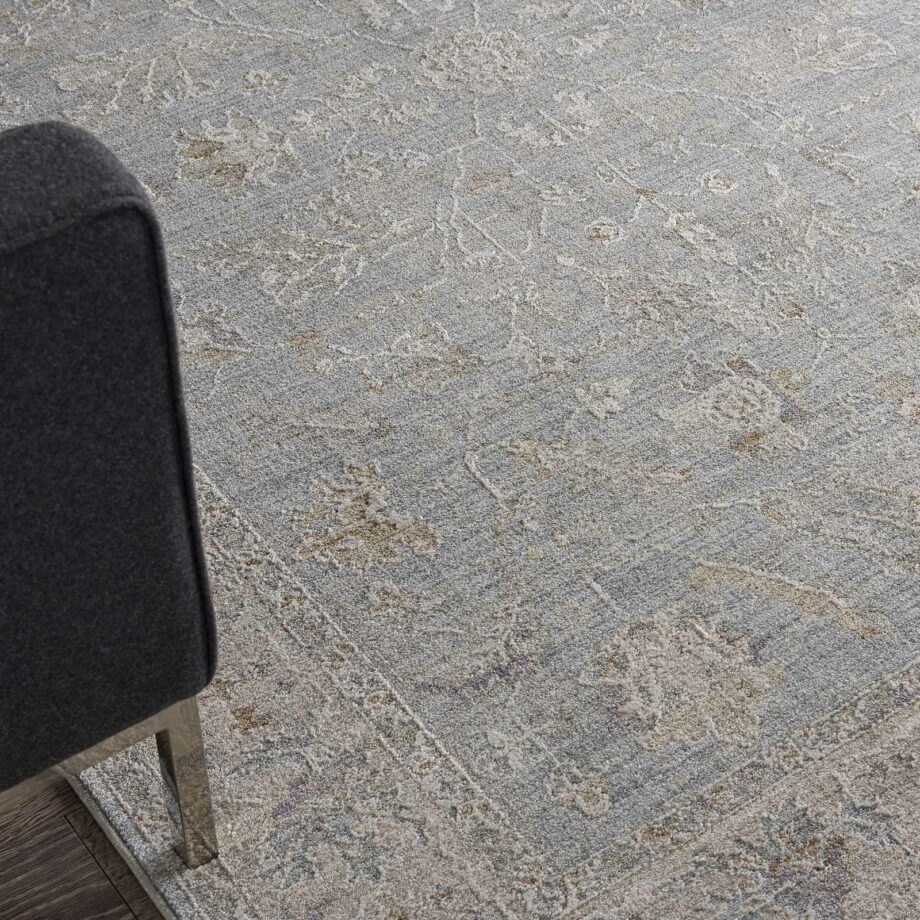 Nourison rug Infinite IFT05 BLUE 5x8 099446805867 interior 2