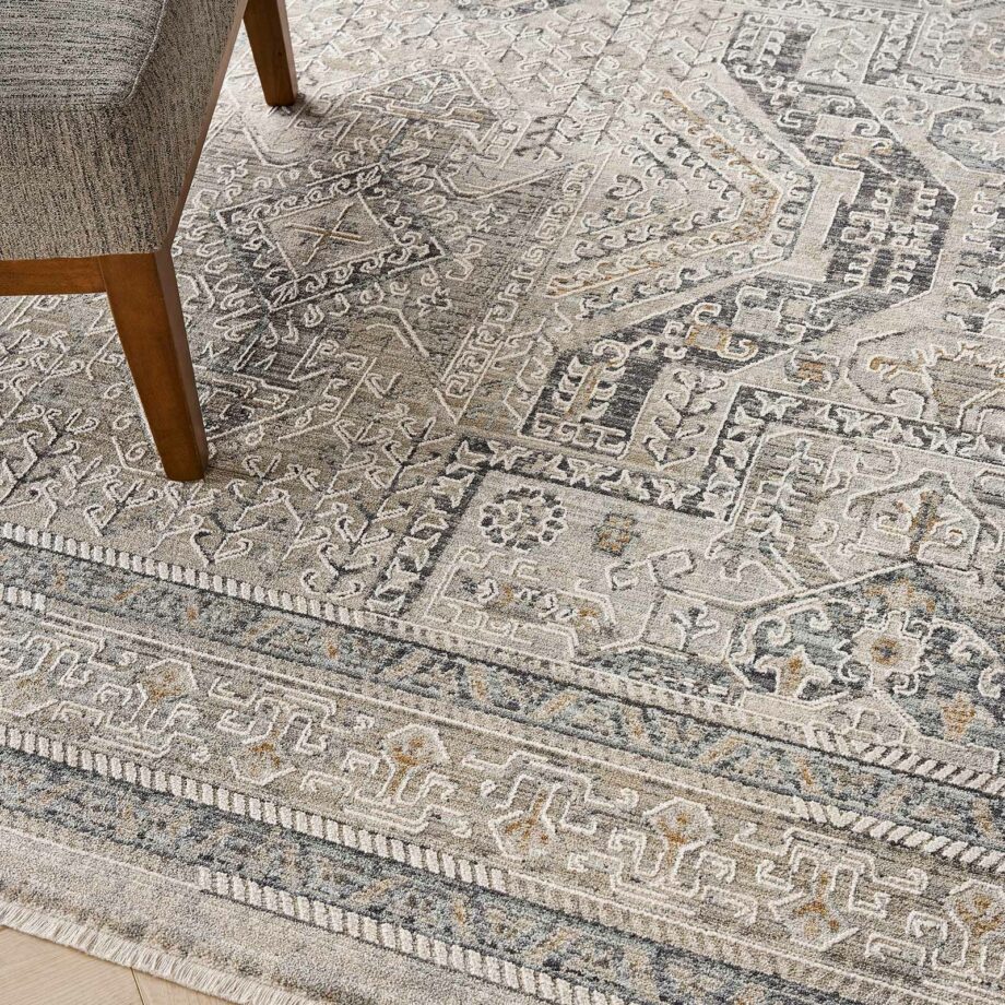 Nourison rug Lynx LNX01 IVGBL IVORY GREY BLUE 12x16 099446082237 interior 2