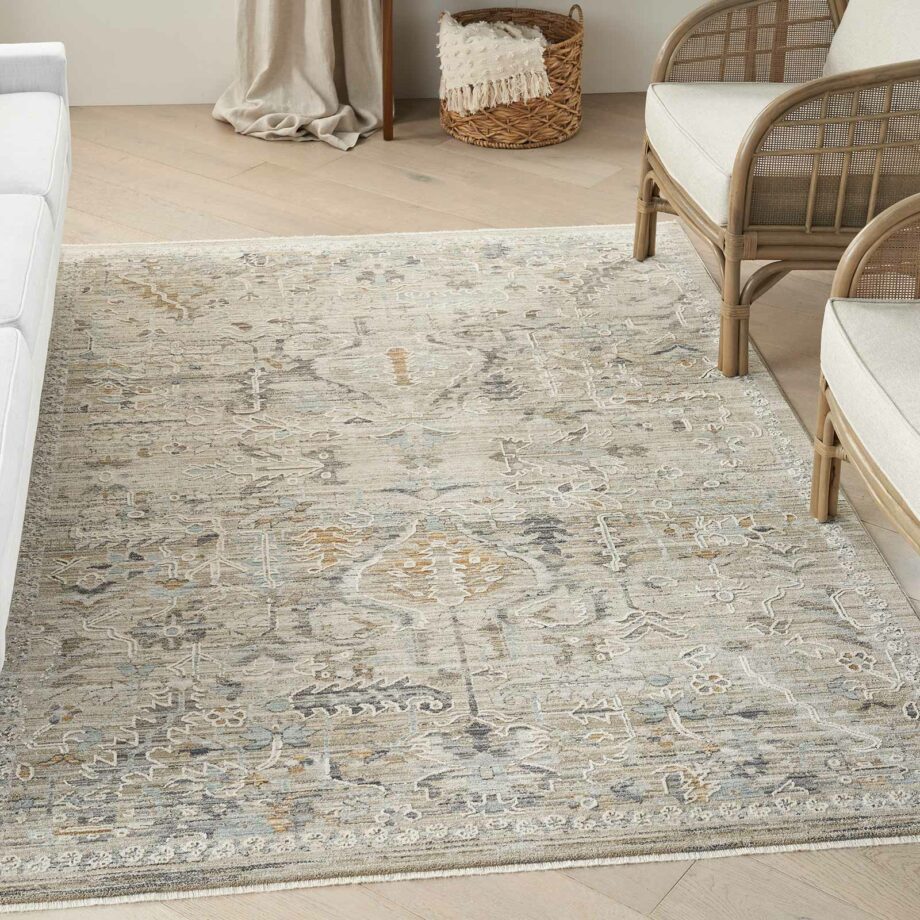 Nourison rug Lynx LNX02 IVTAU IVORY TAUPE 5x8 099446083227 interior 1