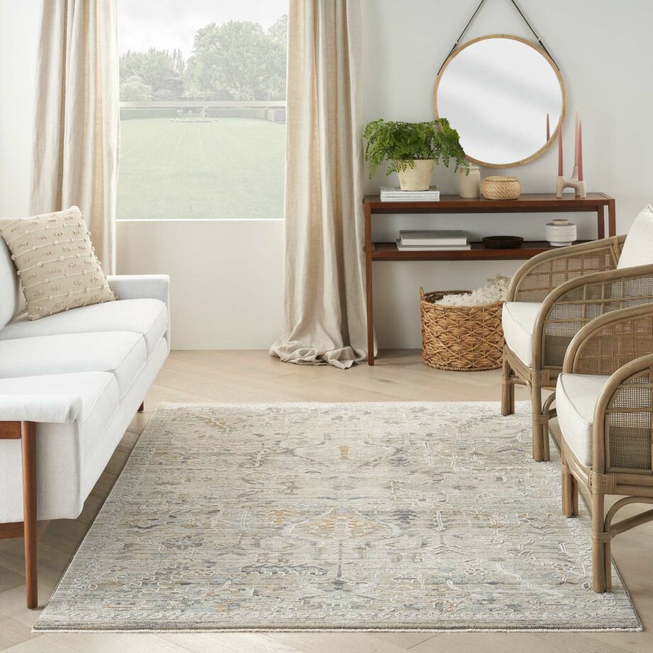 Nourison rug Lynx LNX02 IVTAU IVORY TAUPE 5x8 099446083227 interior 3