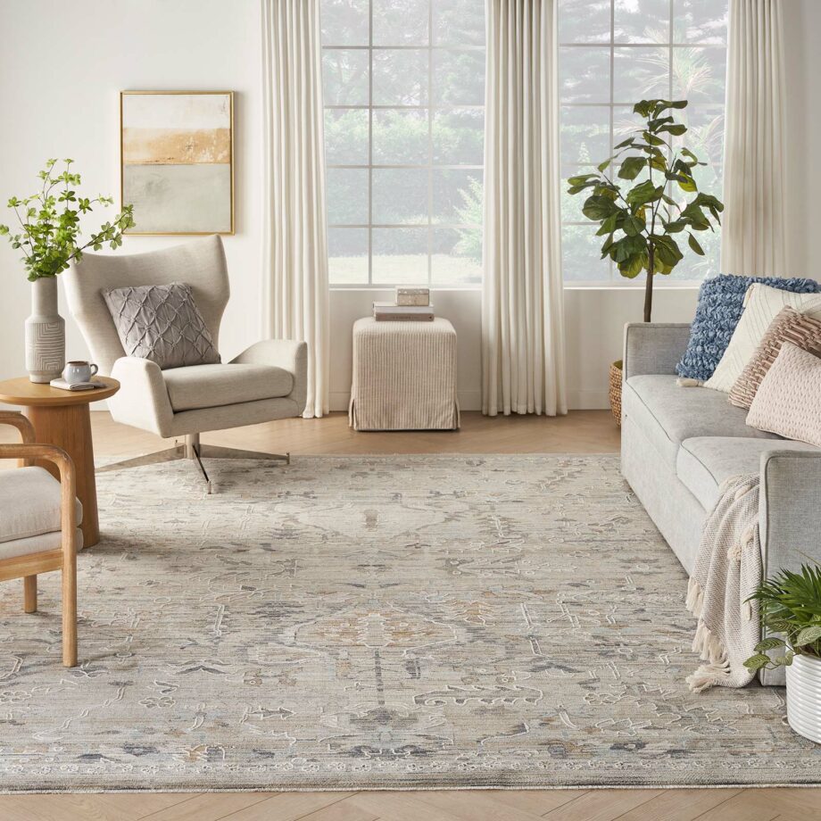 Nourison rug Lynx LNX02 IVTAU IVORY TAUPE 9x11 099446083265 interior 3