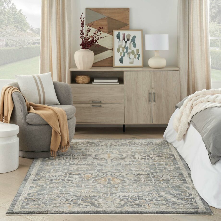 Nourison rug Lynx LNX02 NAVMT NAVY MULTICOLOR 5x8 099446085443 interior 3