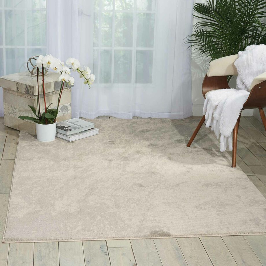 Nourison rug Maxell MAE12 IVGRY 6x8 099446379016 Room
