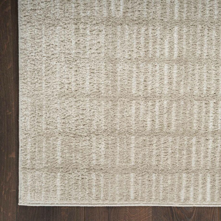 Nourison rug Modern Comfort MNC03 GRYIV GREY IVORY 5x7 099446902177 CR