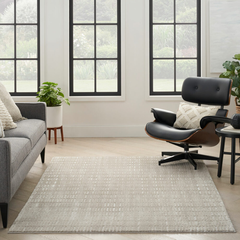 Nourison rug Modern Comfort MNC03 GRYIV GREY IVORY 5x7 099446902177 interior 3