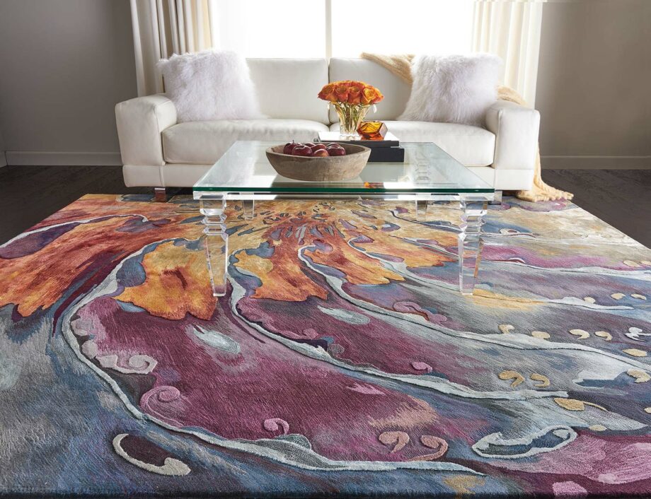 Nourison rug Prismatic PRS08 MULTI 8X10 099446354518 interior10