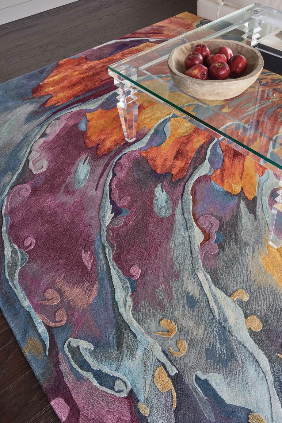Nourison rug Prismatic PRS08 MULTI 8X10 099446354518 interior11