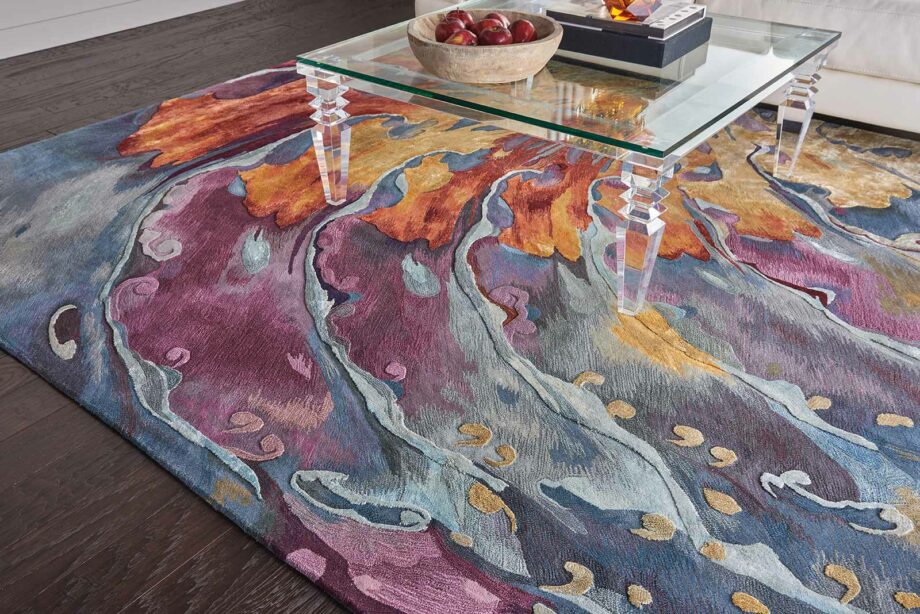 Nourison rug Prismatic PRS08 MULTI 8X10 099446354518 interior16