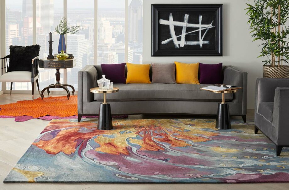 Nourison rug Prismatic PRS08 MULTI 8x10 099446354518 101019 Ad Stock Room