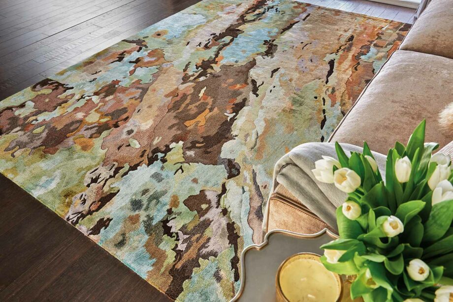 Nourison rug Prismatic PRS09 MULTI 8x10 099446362483 interior VER1