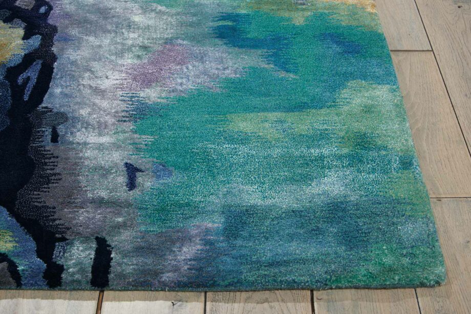 Nourison rug Prismatic PRS09 SILBL 8x10 099446354525 DT01