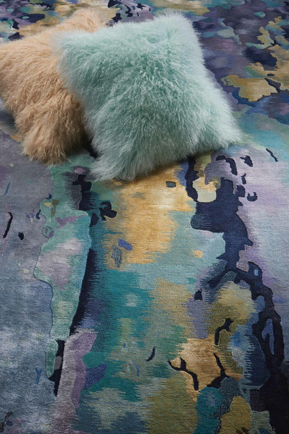 Nourison rug Prismatic PRS09 SILBL AdStock02 021417