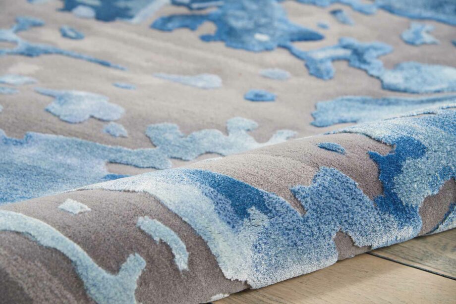 Nourison rug Prismatic PRS10 BLGRY 8x10 099446409072 TX01