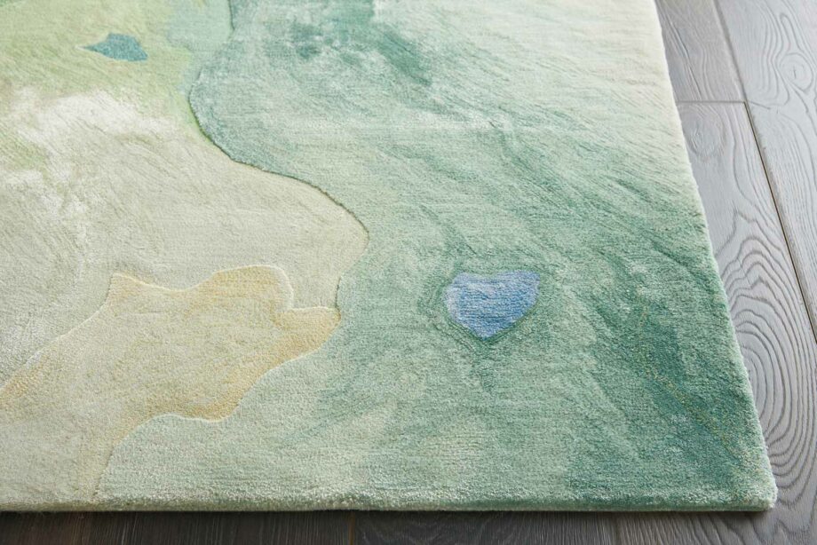Nourison rug Prismatic PRS16 SEAFM 8x10 099446471109 DT01