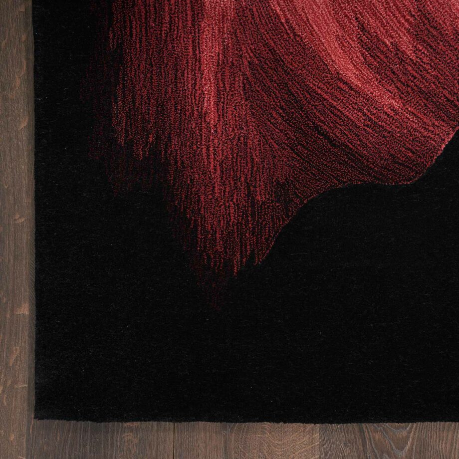 Nourison rug Prismatic PRS34 BLACK 8X10 099446160546 CR