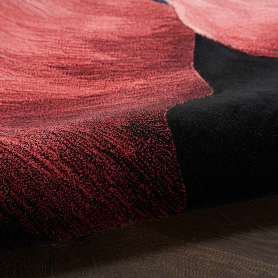 Nourison rug Prismatic PRS34 BLACK 8X10 099446160546 TX01