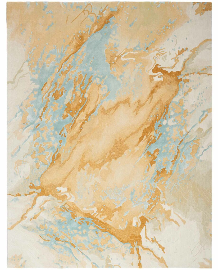Nourison rug Prismatic PRS36 SNDBL SAND BLUE 8x10 099446900920