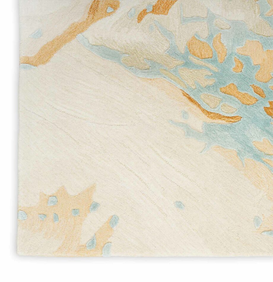 Nourison rug Prismatic PRS36 SNDBL SAND BLUE 8x10 099446900920 CRW