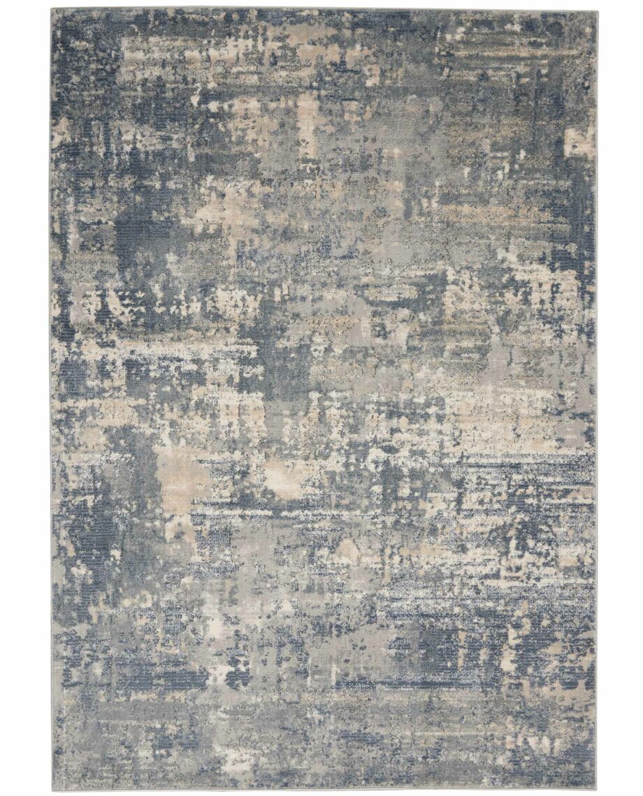 Nourison rug Quarry QUA04 GRYBG GREY BEIGE 5x7 099446746221
