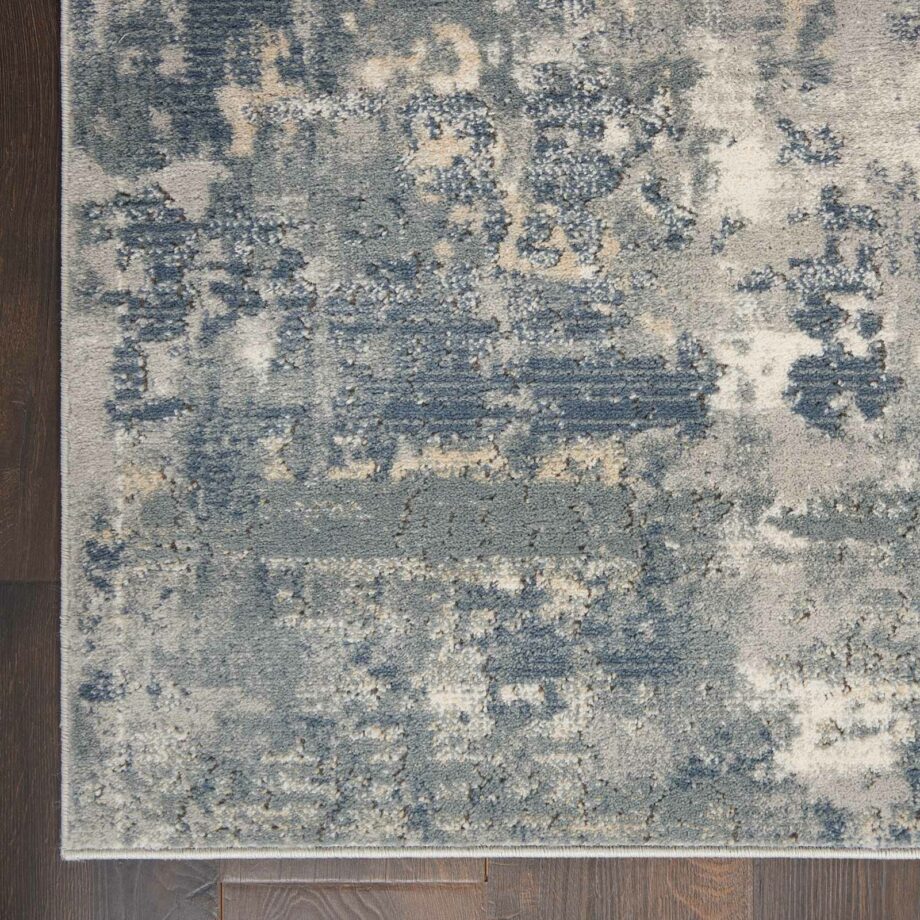 Nourison rug Quarry QUA04 GRYBG GREY BEIGE 5x7 099446746221 CR