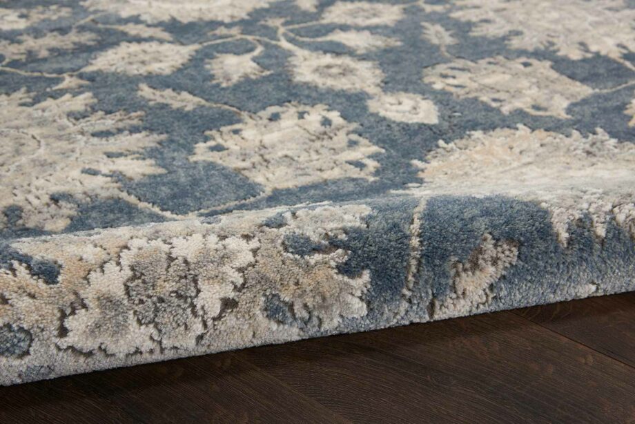 Nourison rug Quarry QUA06 BLBGE BLUE BEIGE 5x7 099446746290 TX01