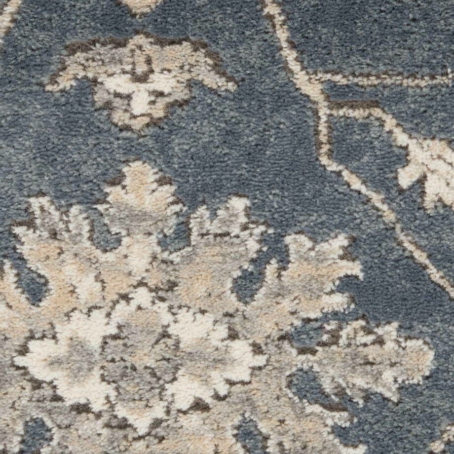 Nourison rug Quarry QUA06 BLBGE BLUE BEIGE 5x7 099446746290 swatch
