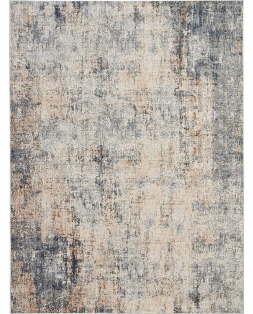 Nourison Rugs, Rustic Textures RUS01 Grey / Beige | Luxury Rug Store Europe